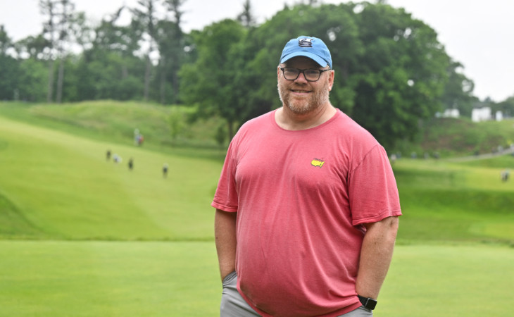 Golf-Fan Paul Emerson bei der RBC Canadian Open