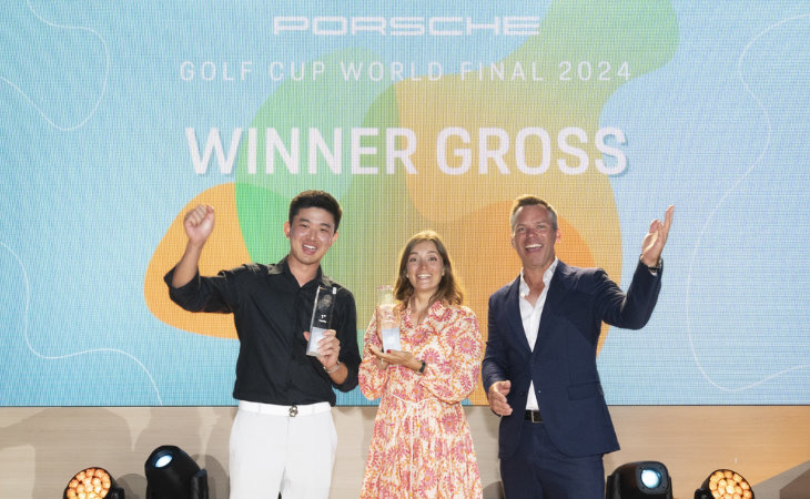 Die Bruttosieger des Porsche Golf World Final 2024