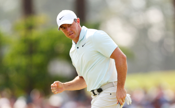 Rory McIlroy ballt die Faust