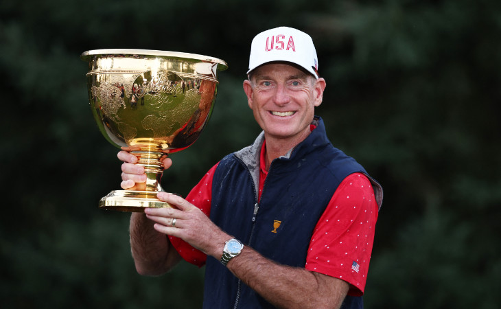 Jim Furyk mit dem Presidents Cup