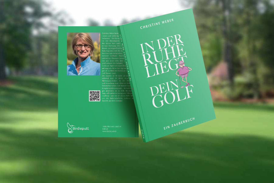 Das Buchcover von "In der Ruhe liegt dein Golf" von Christine Weber