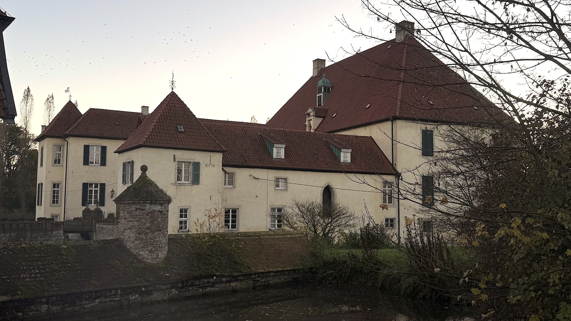 Das Wasserschloss Vornholz im Münsterland