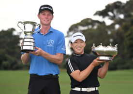 ISPS Handa Australian Open: Siege für Johnston, Shin und Lee