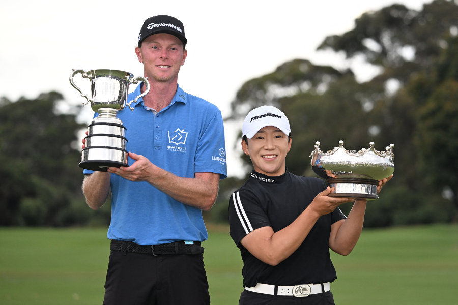 ISPS Handa Australian Open: Siege für Johnston, Shin und Lee